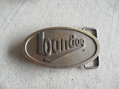 Vintage brass bandag - vintage,