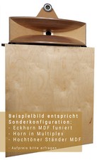 Kit d'enceintes haut de gamme AOS ECKHORN SOTA RH avec coupe de bois MDF - 1 ...