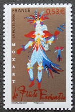 Timbre - FRANCE - La flûte enchantée - MOZART - YT3922 - Neuf ** - 2006