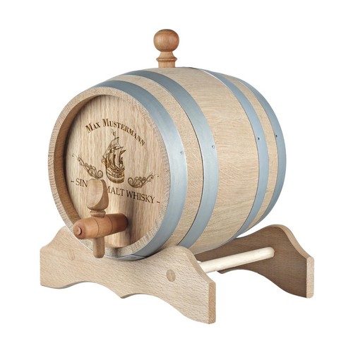 Tonneau bois bouteille - bois,