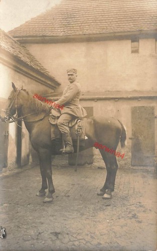 Carte photo soldat allemand
