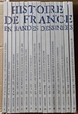 Histoire de France en BD bandes dessinées en 16 volumes Larousse