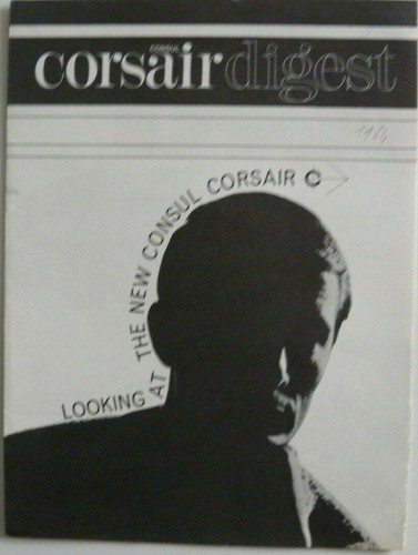 Brochure ford consul corsair - brochure,