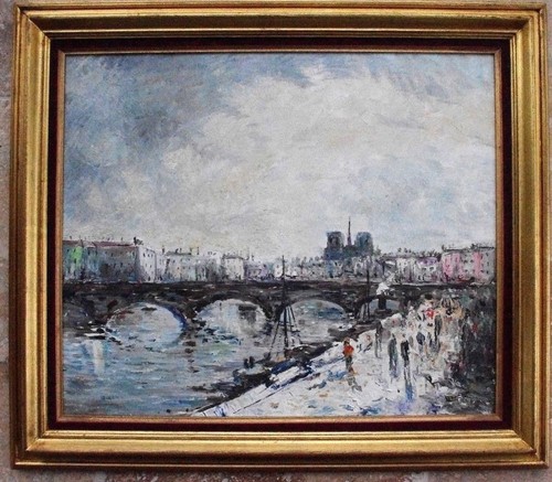 Tableau original laval quais - laval,