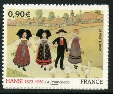 PHOTO CONTRACTUELLE TIMBRE FRANCE AUTOADHESIF N° 370 ** HANSI  PEINTRE ALSACIEN