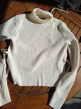 Adorable pull dos nu blancNasty Gal s 36 neuf