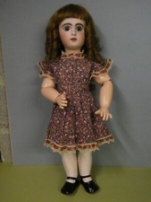 Poupée ancienne: Jolie Jumeau bouche ouverte taille 11 62 cm.