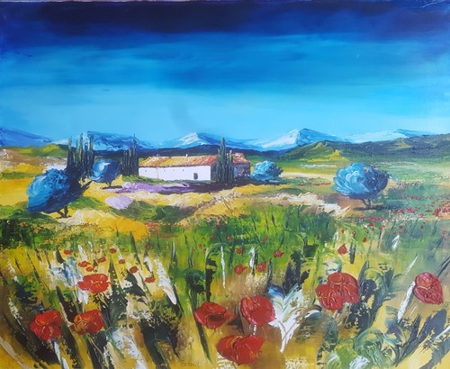 Tableau original contemporain - tableau,
