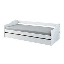 Lit Enfant Gigogne "Léana" 90x190cm Blanc