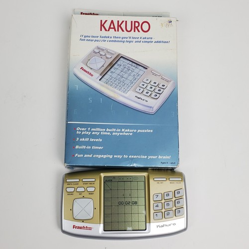 Franklin electronics kakuro - electronics,