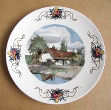 Assiette Lentille Obernai Faïenceries Sarreguemines  Alsace