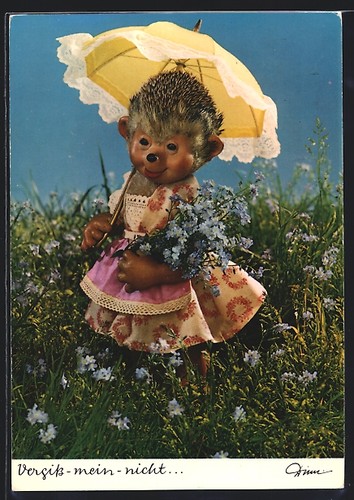 Carte postale femme - carte, la