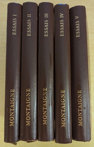 Essais montaigne - essais,