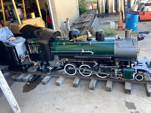Live steam locomotive - live,