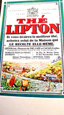 RARE BUVARD THÉ LIPTON , CEYLAN , FOURNISSEUR DU ROI GEORGE V---VOIR DESCRIPTION