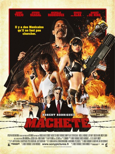Machete affiche cinéma - machete,