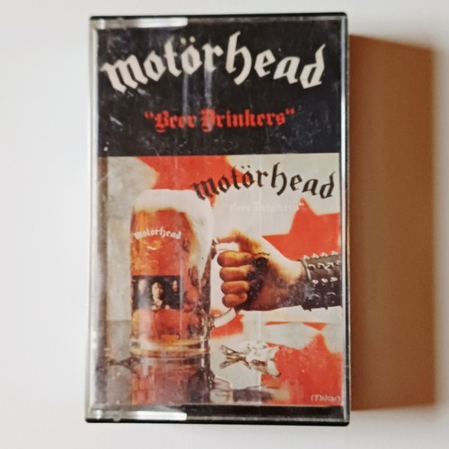 Motorhead beer drinkers k7 - motorhead,