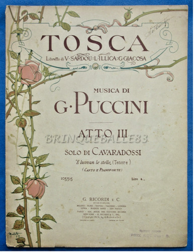 Opéra puccini piano chant - opÉra,