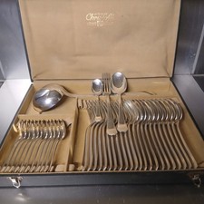CHRISTOFLE America ménagère complète 37 pièces métal argenté écrin d'origine