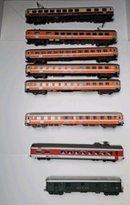 LOT 8 Voitures Voyageurs CFF/SBB HO| Rame Suisse Complète Liliput Roco HAG Jouef