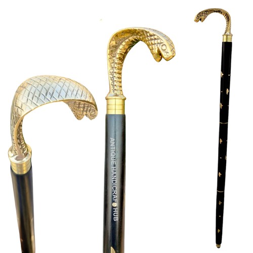 Canne bois antique style - canne,