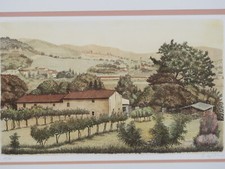 Gravure  sous verre  Eau forte