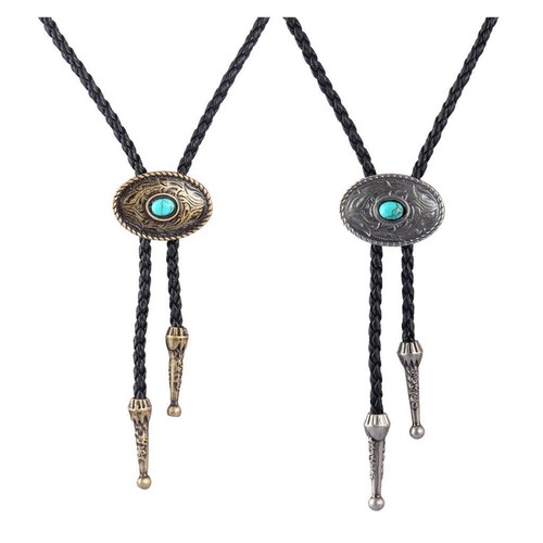 Cravate bola style vintage