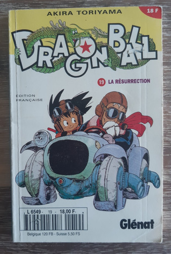 Manga dragon ball - 19, edition