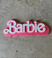 Plaque murale style barbie - plaque,