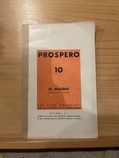 Prospero n°10 Le Masque 1er