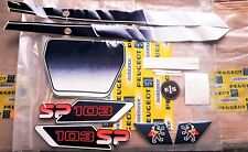 SET D'AUTOCOLLANTS ORIGINAUX PEUGEOT POUR MOBS PEUGEOT 103 SP3 (BLEU-BLANC) 13PC