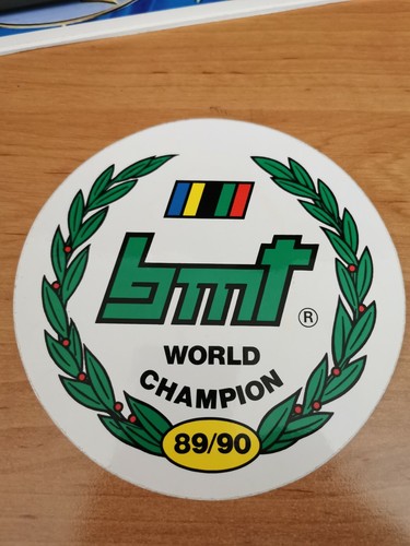 Vintage stickers bmt world - vintage,
