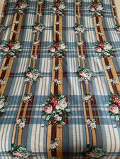 Superbe tissu neuf Pierre Frey " Chantilly Paris" cadre à la main 6 m x 1,37 m