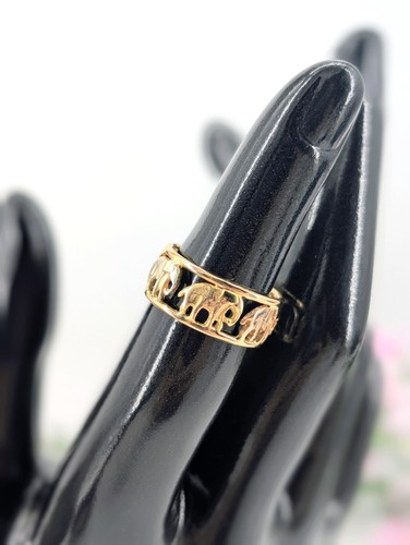 Bague motifs vidés - or,