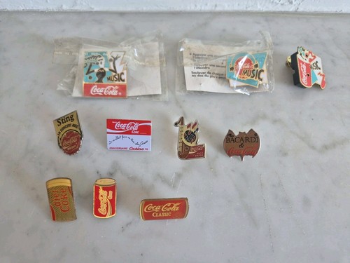 Lot pins coca cola - pins,
