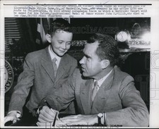 1957 Press Photo Vice-Pres