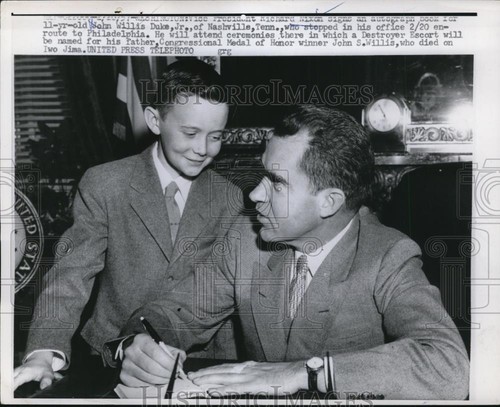 1957 press photo - 1957, vice-pres