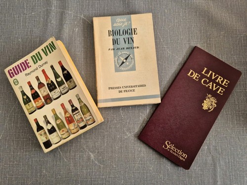 Lot livres sur vin - de, le