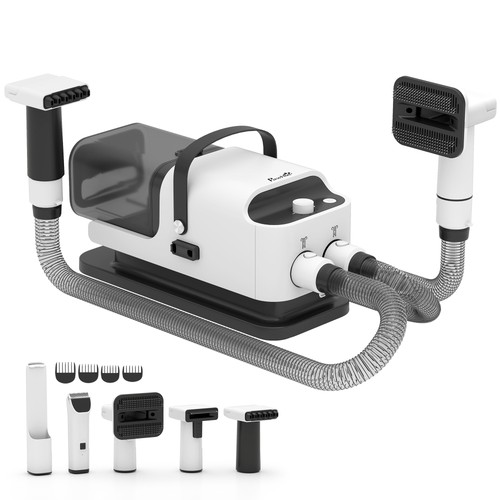 Pawhut aspirateur poil - aspirateur, de