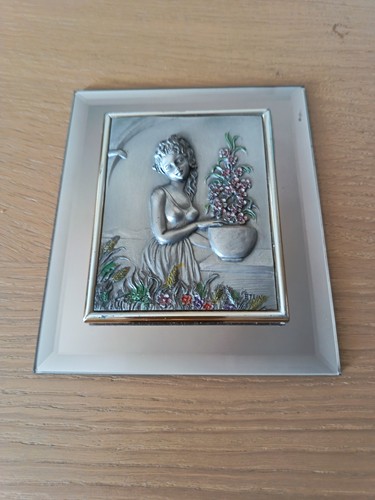 Tableau jeune femme qui tient - jeune,