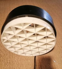 ancien lustre suspension design  scandinave métal et plastique années 70