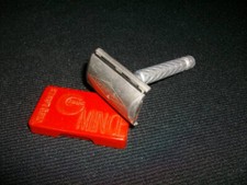 rasoir à main vintage gillette + étui lamesGibbs
