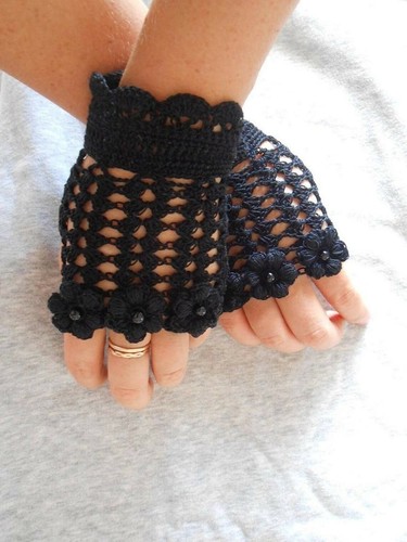 Mitaines femme dentelle - femme, en