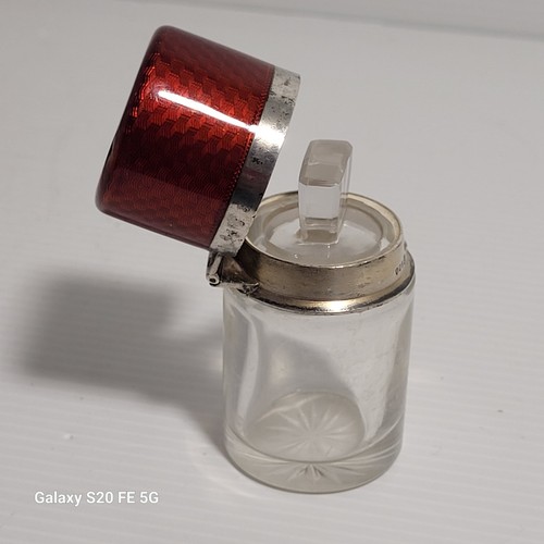Flacon parfum argent massif - flacon,
