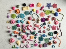 Lot Accessoires Pour Poupées / Figurines Polly Pocket