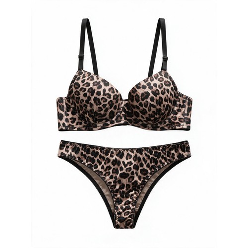 Ensemble lingerie leopard - ensemble,