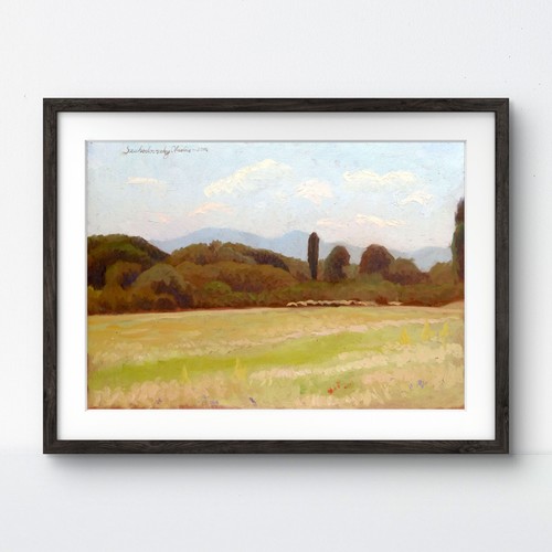 Peinture huile originale - à, l'huile