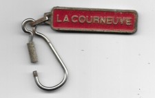 LA COURNEUVE Citroën PORTE CLEFS Ancien Garage SODACO Plaque Métal Aubervilliers