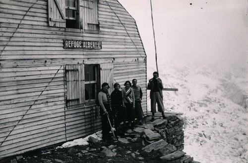 Chamonix 1935 le refuge - le,