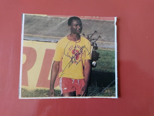Roger milla image - milla, dédicacée